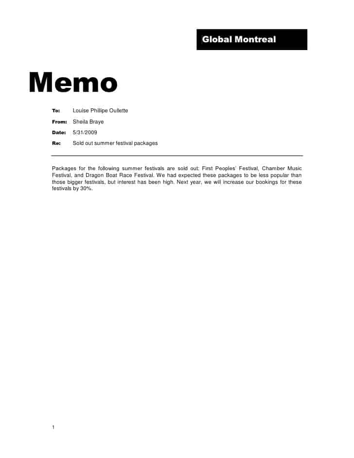 microsoft word memo template 2010