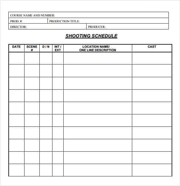 12-shooting-schedule-templates-word-excel-pdf-word-excel-fomats
