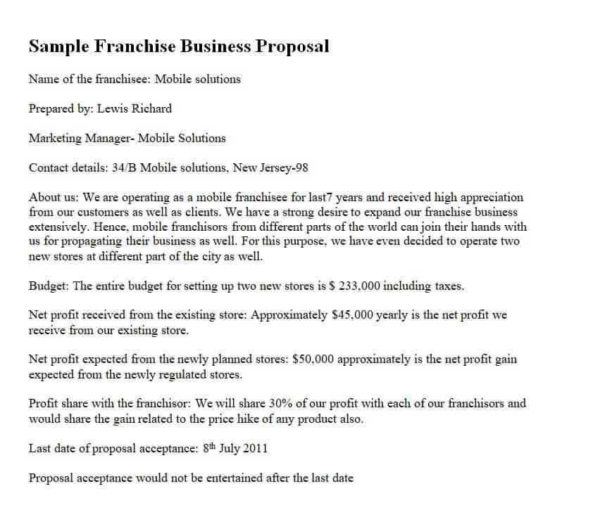 Business Proposal Template 88364513 