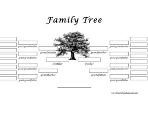 Top 12 Family Tree Templates [WORD, EXCEL, PDF] - Word Excel Fomats