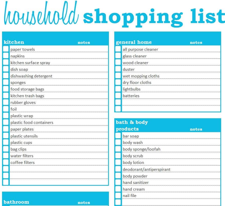 grocery list sample-8337408 – Find Word Templates