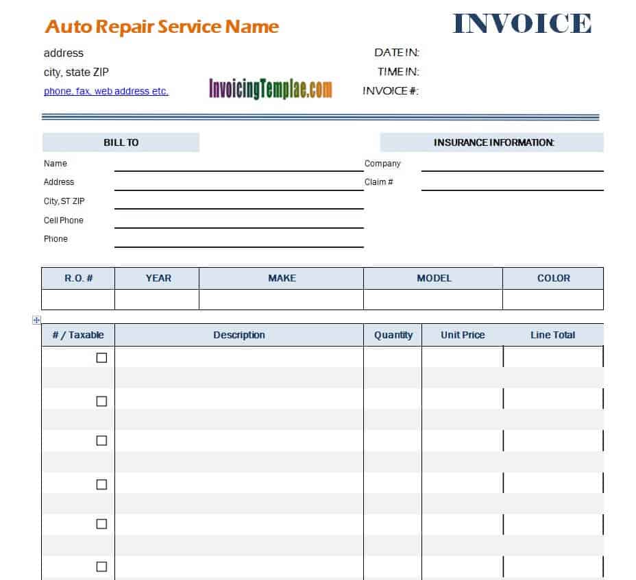 service invoice sample-133776517 – Find Word Templates