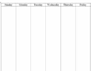 15 BEST Weekly Planner Templates [WORD, EXCEL, PDF] - Word Excel Fomats