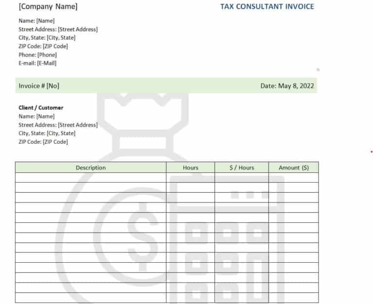 12+ FREE Editable Consultant Invoice Templates [WORD & EXCEL] - Word ...