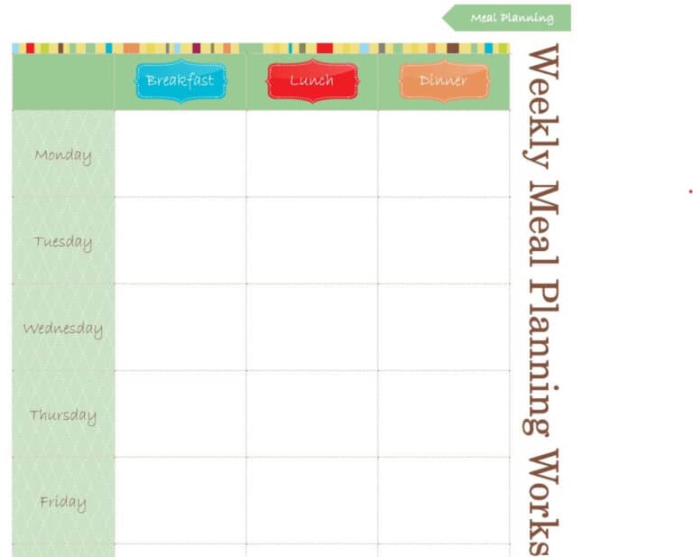 FREE 22+ Daily Use Meal Plan Templates [EXCEL, WORD & PDF] - Word Excel ...