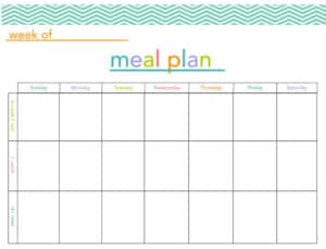 FREE 22+ Daily Use Meal Plan Templates [EXCEL, WORD & PDF] - Word Excel ...